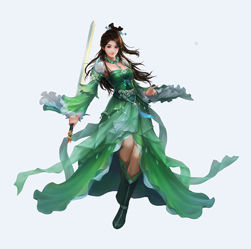 每一张都是壁纸 最美仙侠风《剑逆八荒》原画曝光