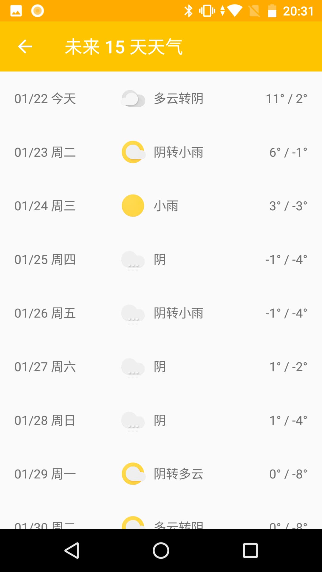 速知天气截图(3)