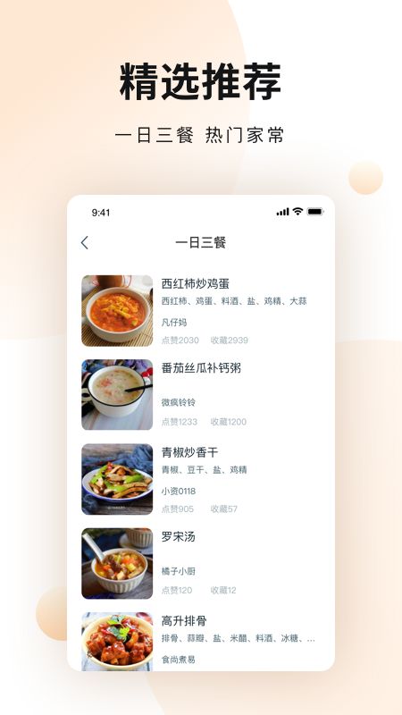 菜谱大全截图(4)